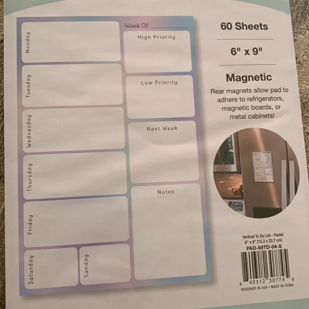 Magnetic To Do List
